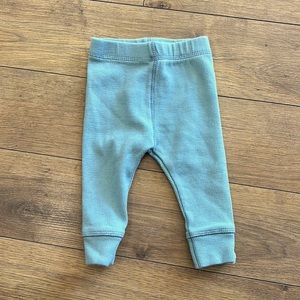 zara 3-6m green legging